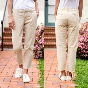 Frank & Eileen Beige Women's Trousers